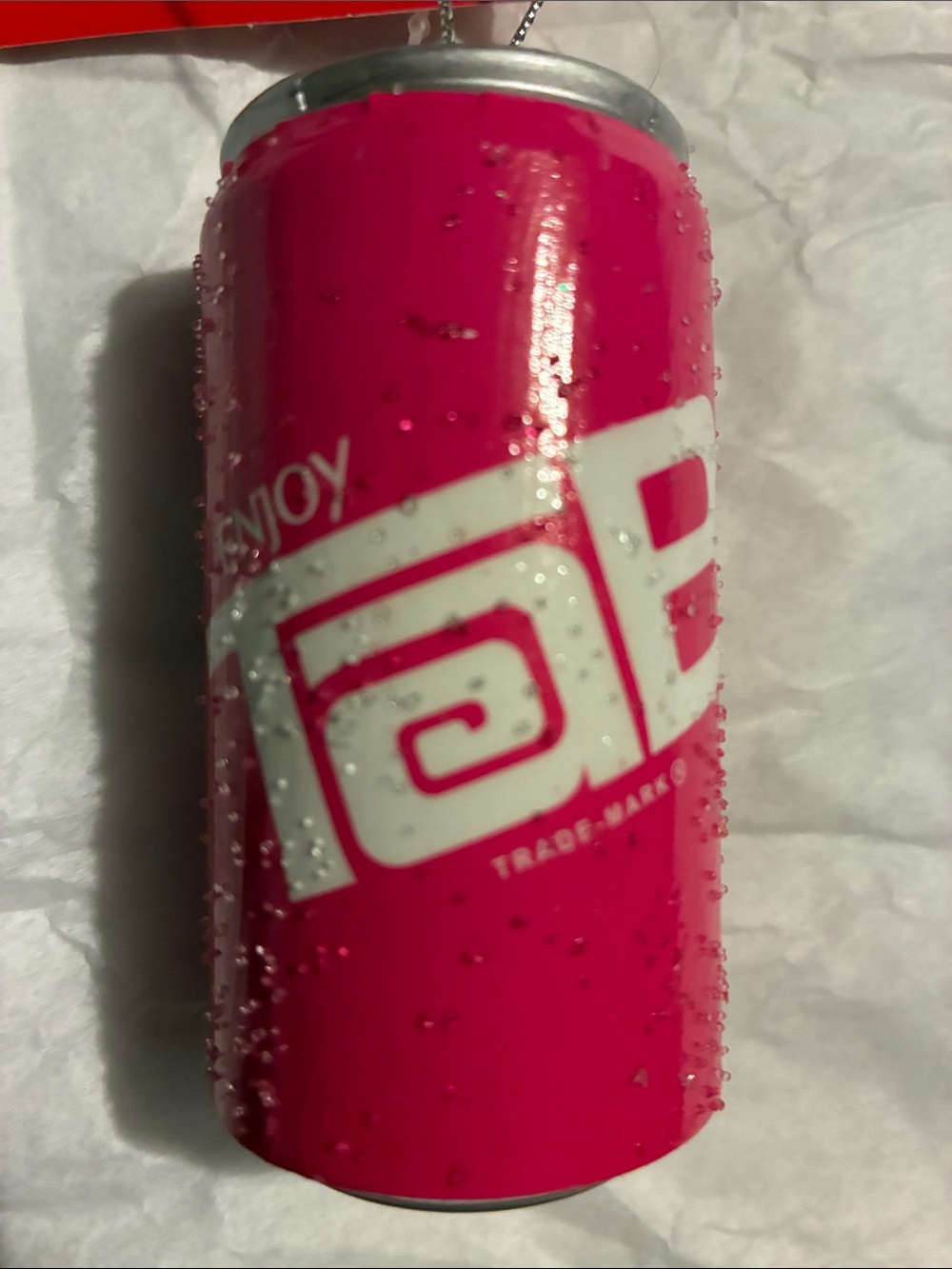 Tab Cola Christmas Ornament